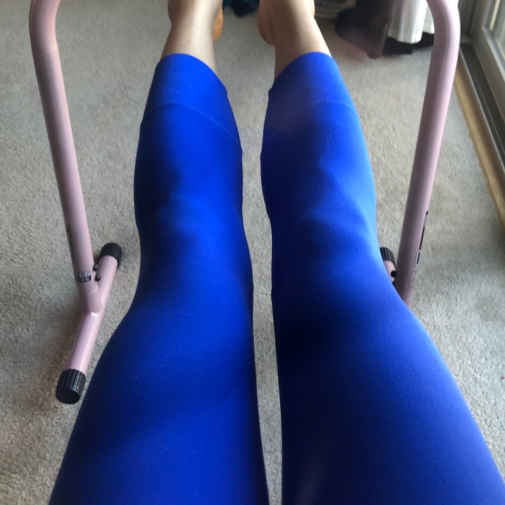 Athleta Blue Capri Legging